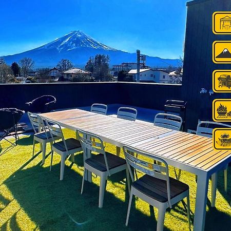 ヴィラ山間堂premier Garden Villa Bbq Bonfire Fuji View Annovillas Sankando Fujikawaguchiko Exterior foto
