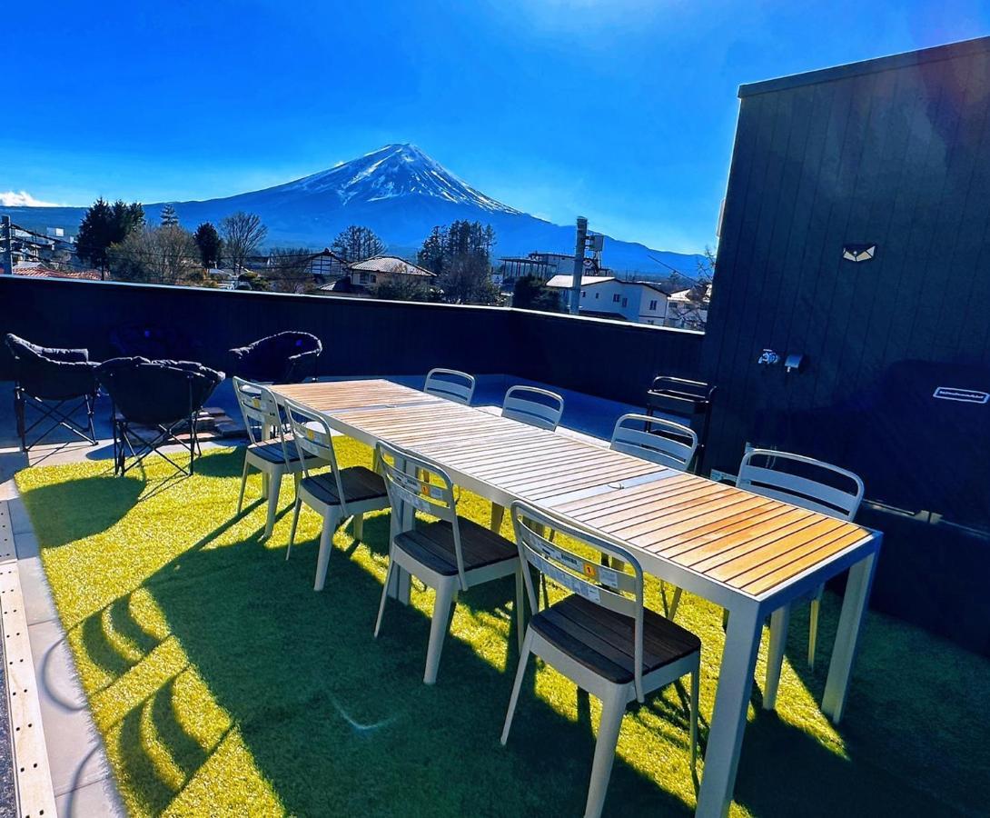ヴィラ山間堂premier Garden Villa Bbq Bonfire Fuji View Annovillas Sankando Fujikawaguchiko Exterior foto